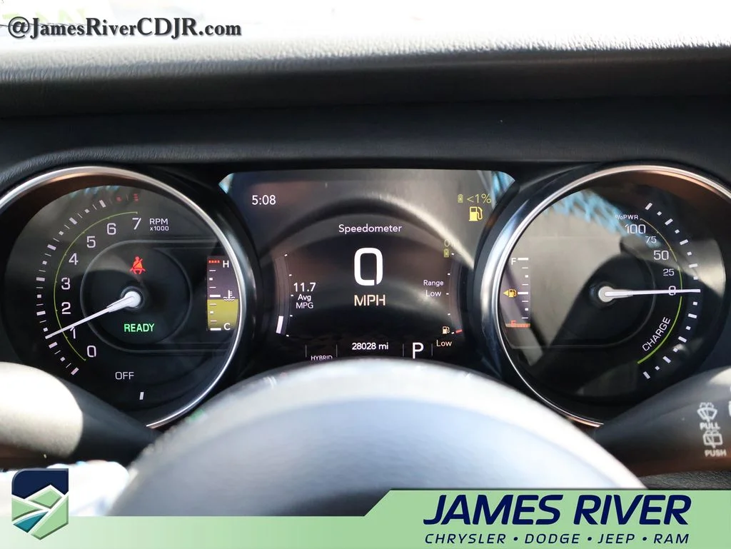 Used 2023 White Jeep Rubicon 4xe image 28