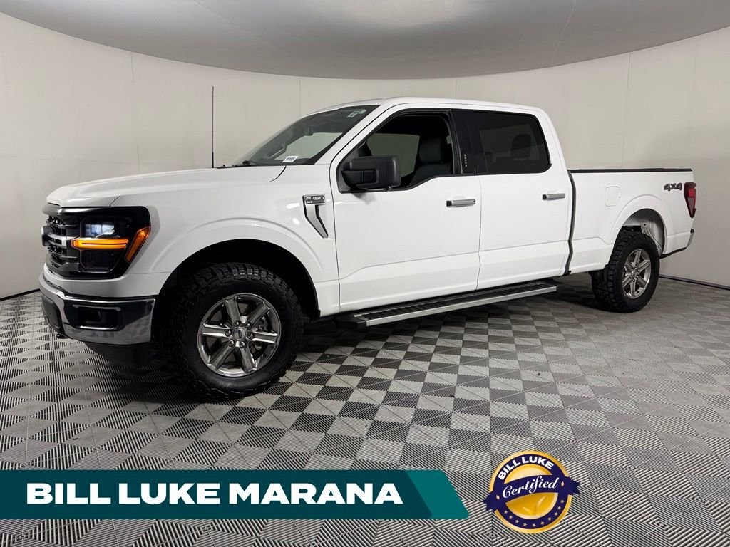 Certified Used 2024 White Ford XLT image 1