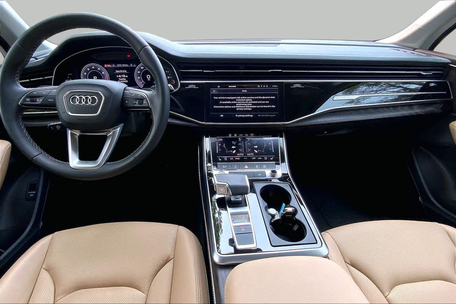 Used 2025 Waitomo Blue Metallic Audi Premium Plus image 15