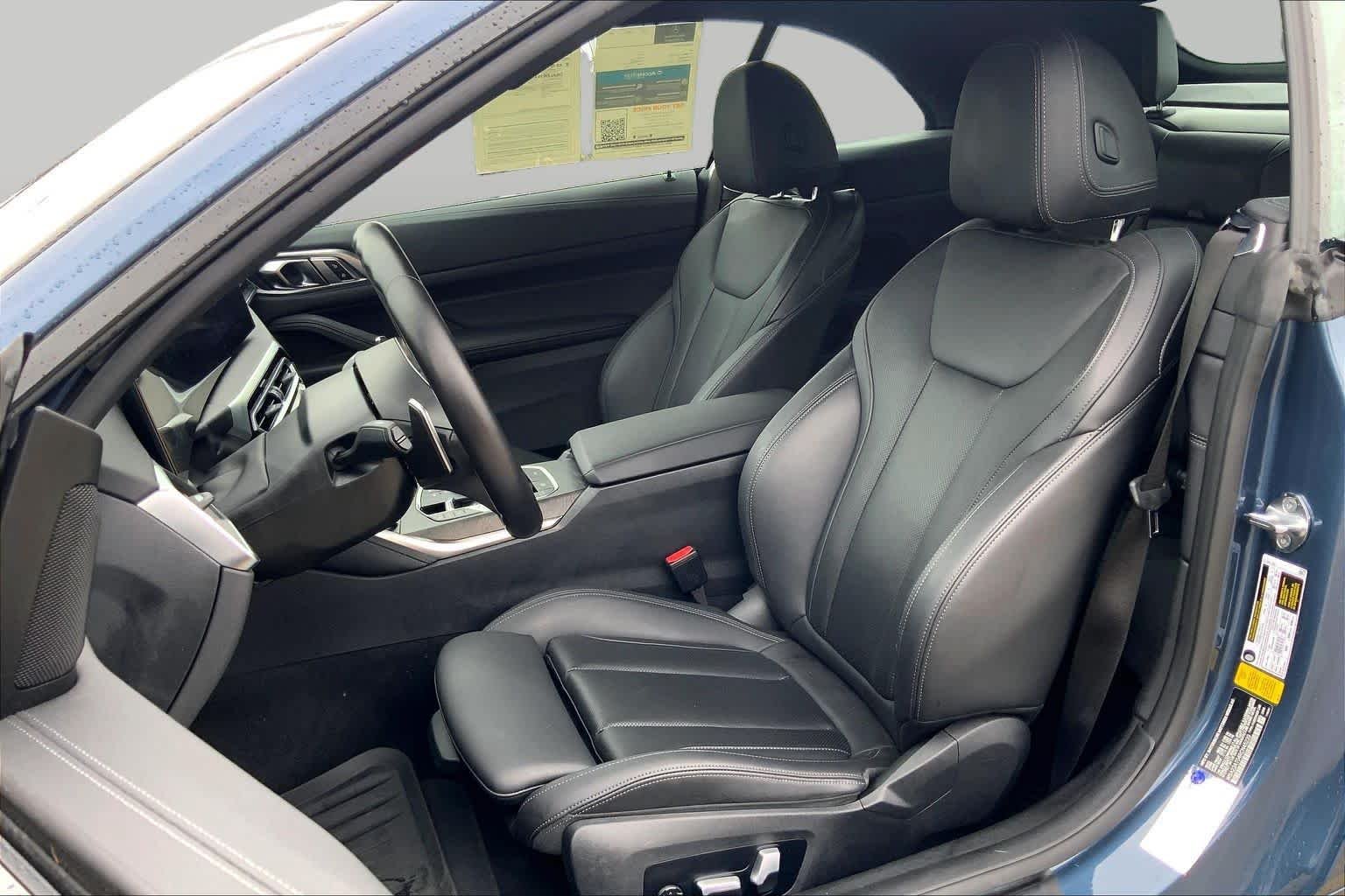 Used 2024 Arctic Race Blue Metallic BMW 430i image 8