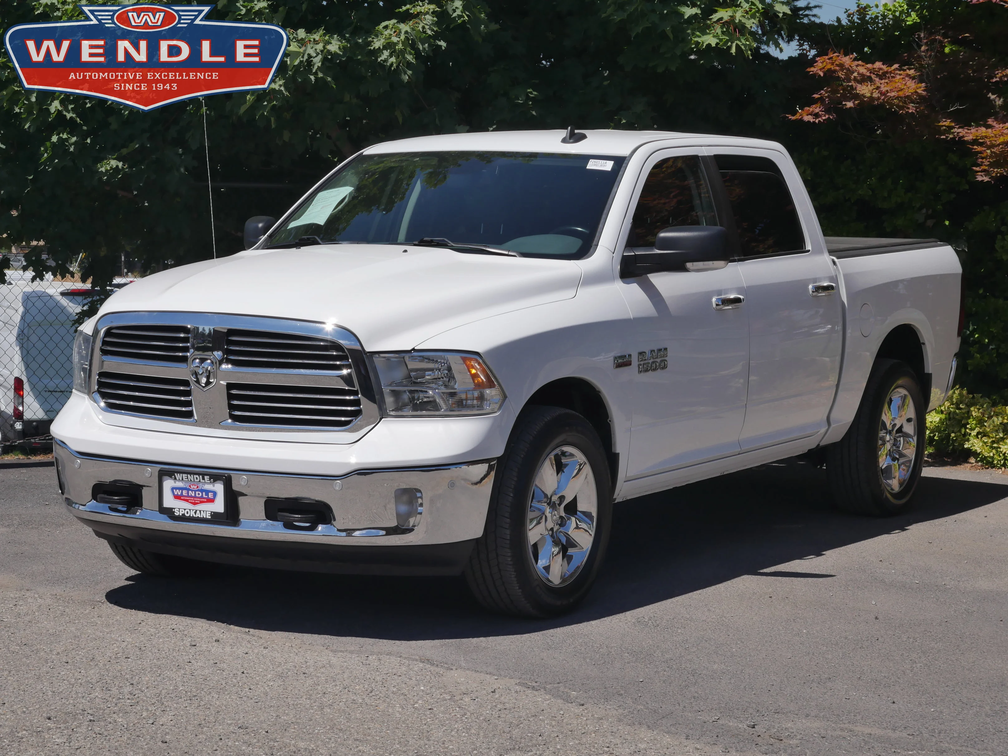 Used 2016 Pearl White Ram Big Horn image 1