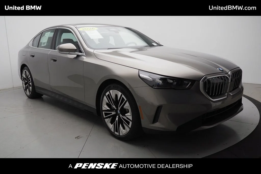 Certified Used 2026 Gray Metallic BMW 530i image 2