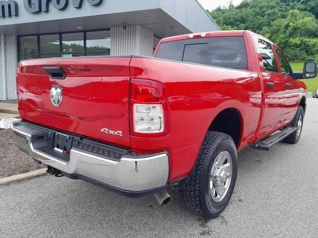 Used 2024 Flame Red Clearcoat Ram Tradesman image 8