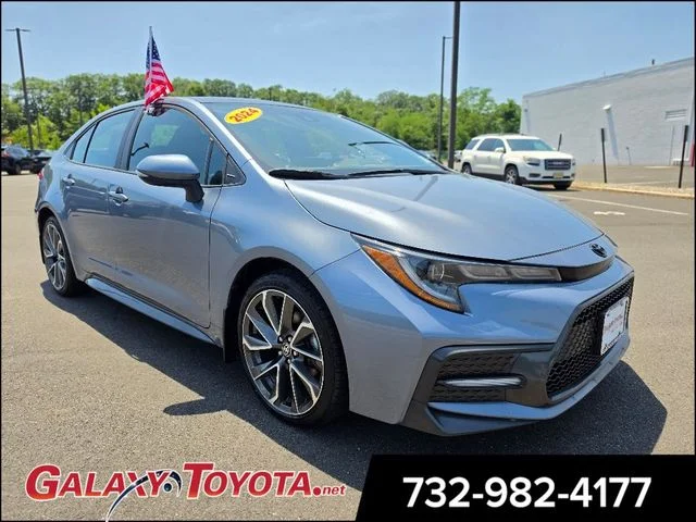 Used 2022 Black Toyota SE image 1