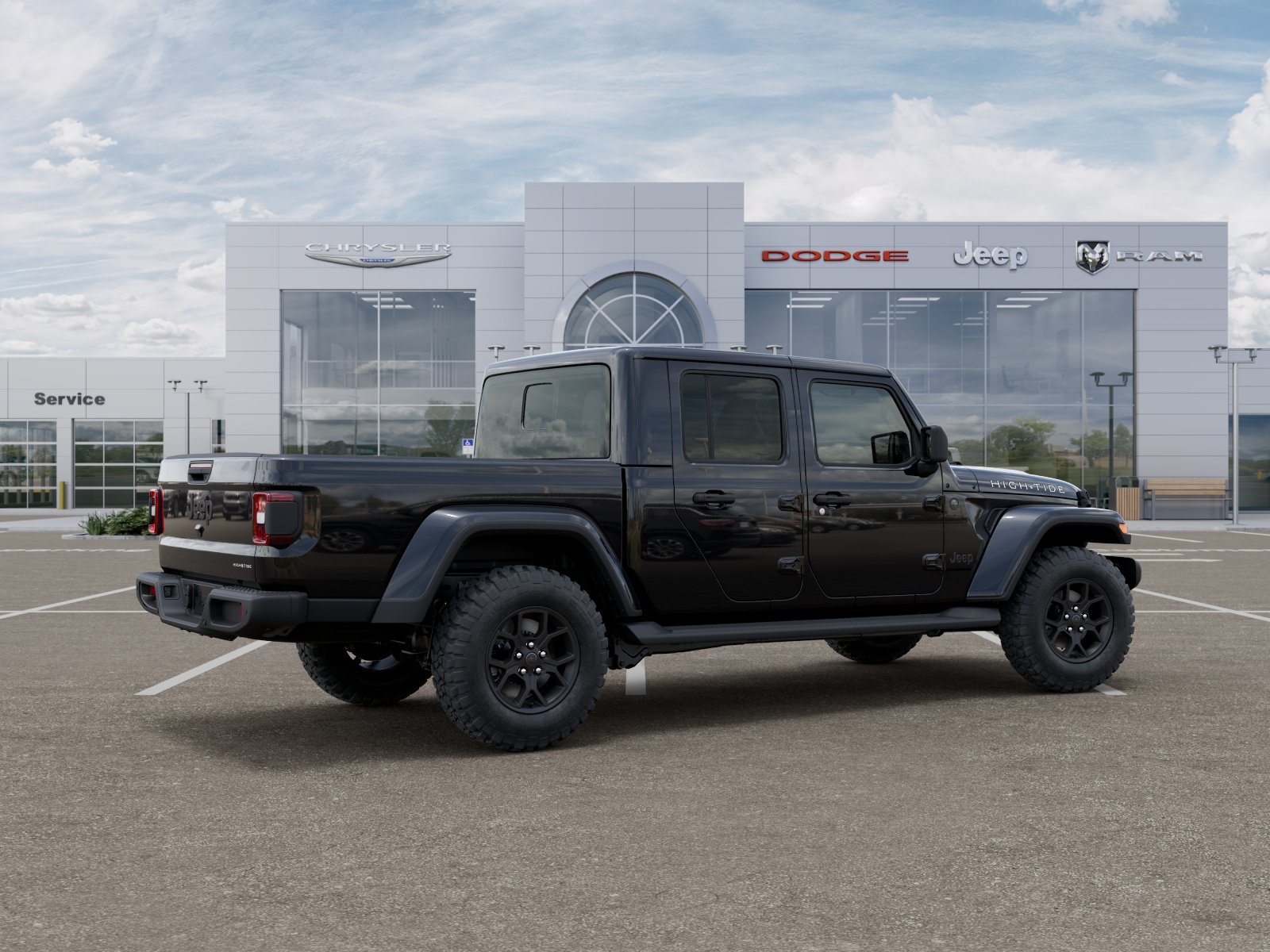 New 2025 Black Clearcoat Jeep High Tide image 43