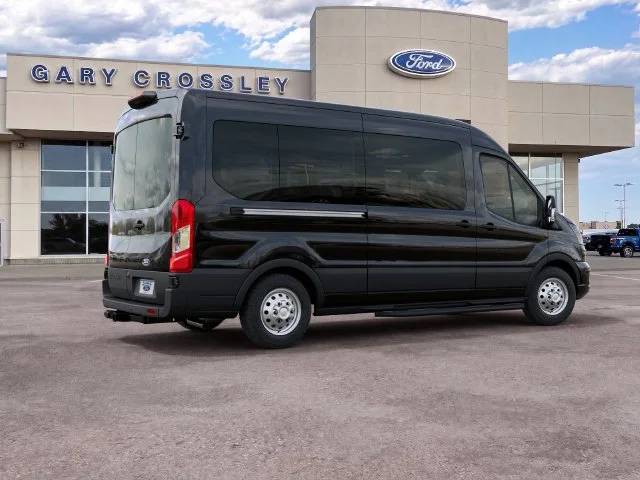 New 2027 Agate Black Metallic Ford Passenger Van XLT image 6