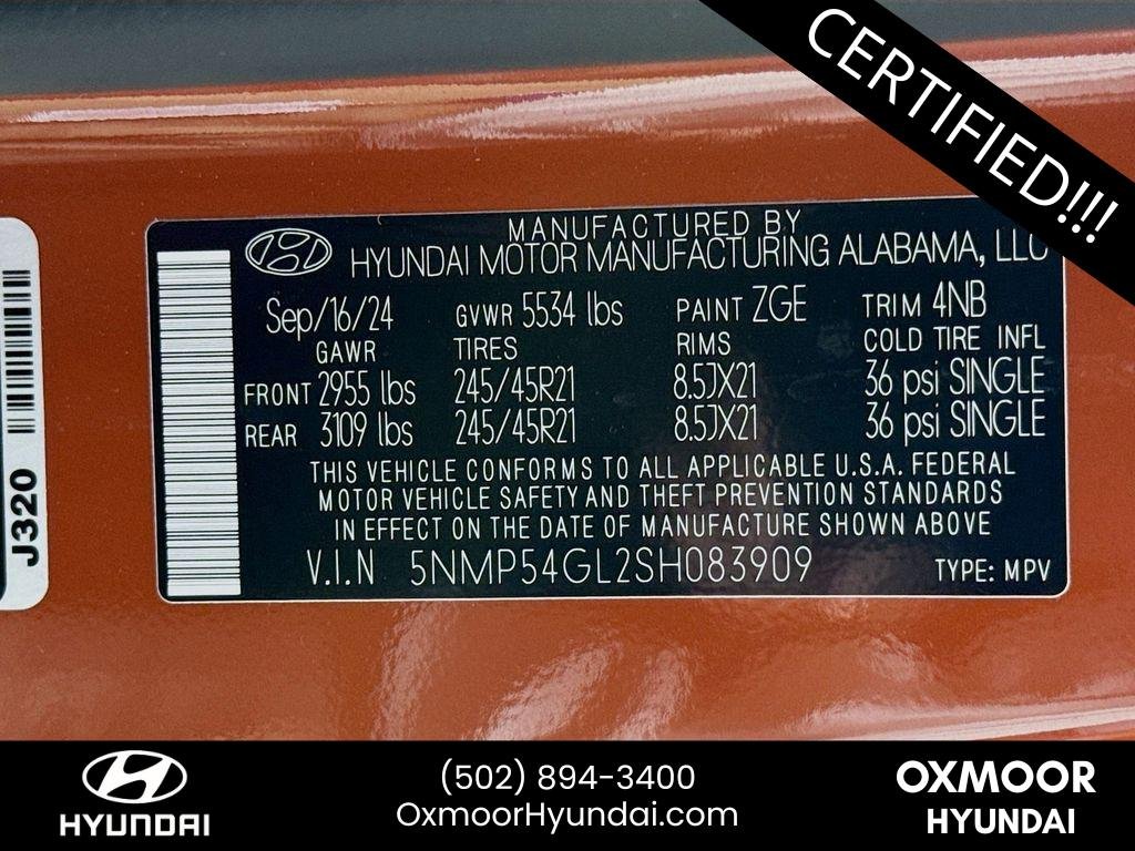 2025 Hyundai Santa Fe Calligraphy - Photo 38