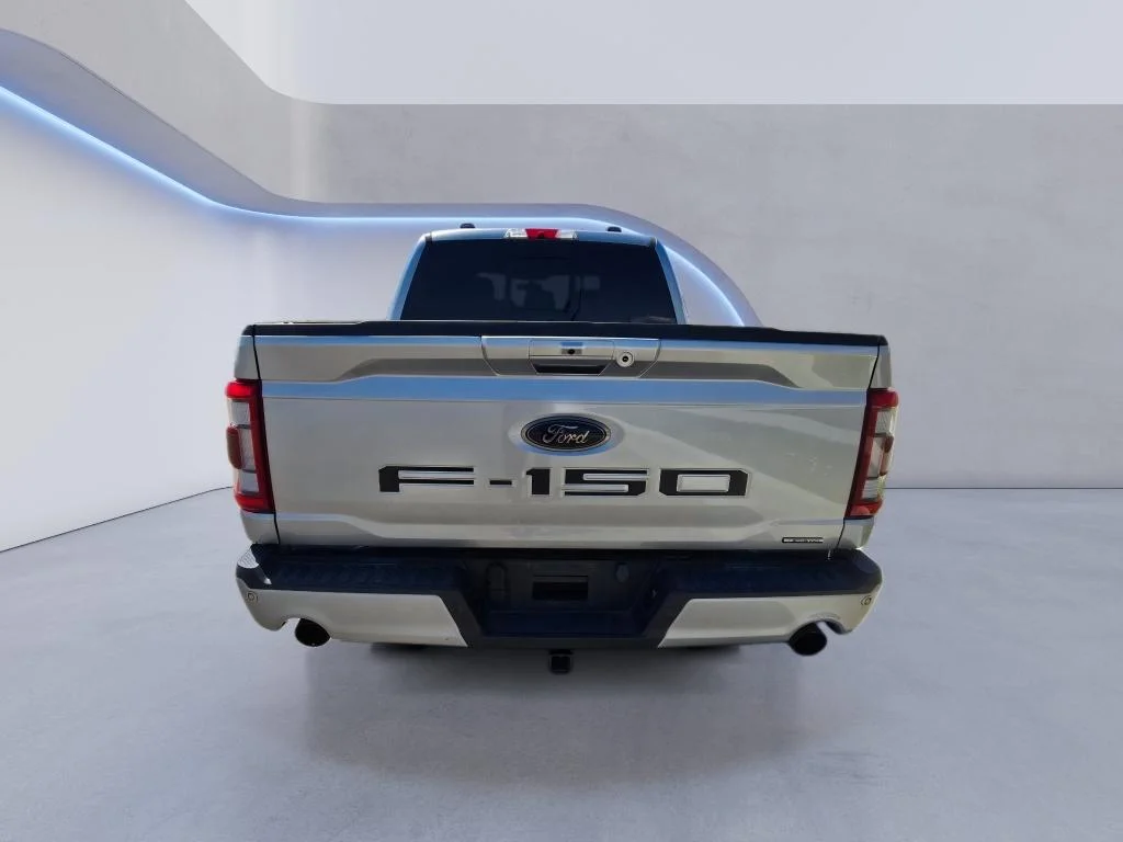 Used 2022 Iconic Silver Metallic Ford LARIAT image 4