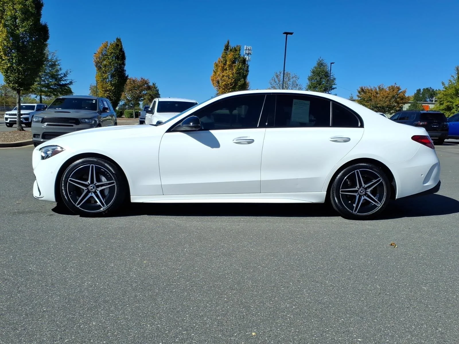 Used 2023 Polar White Mercedes-Benz C 300 image 3