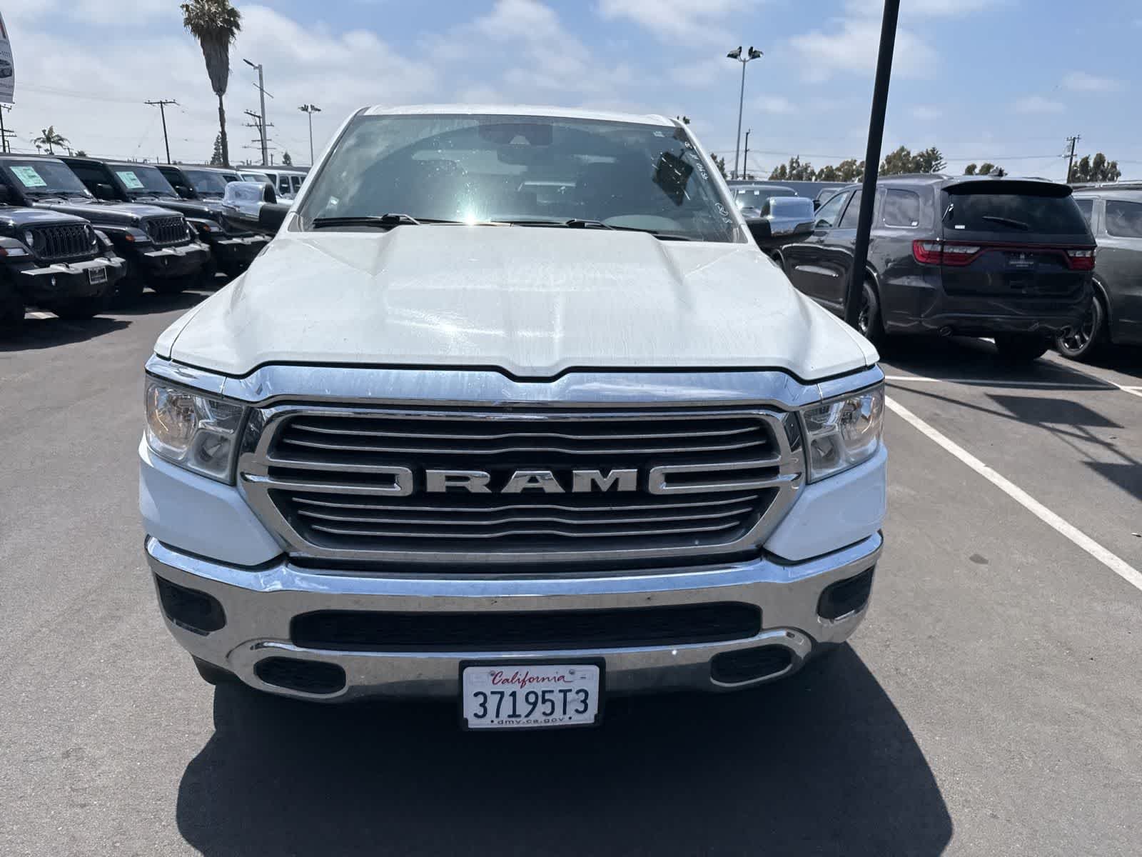 Used 2024 Bright White Clearcoat Ram Laramie image 5