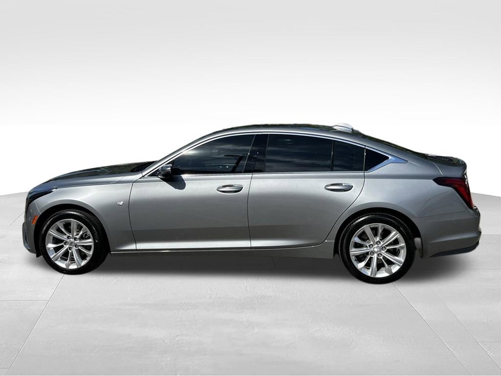 Used 2025 Argent Silver Metallic Cadillac Premium Luxury image 9