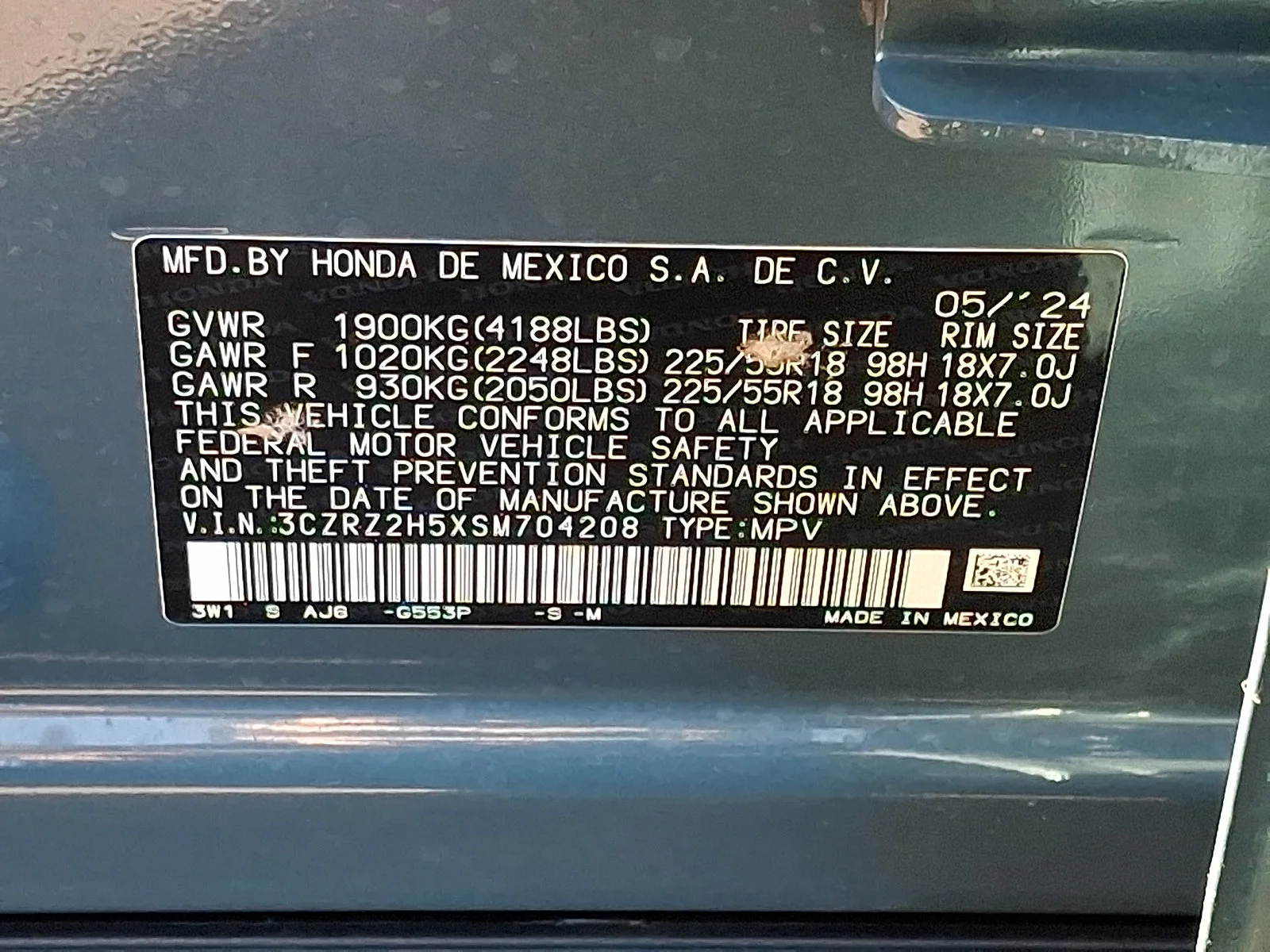 2025 Honda HR-V Sport - Photo 25