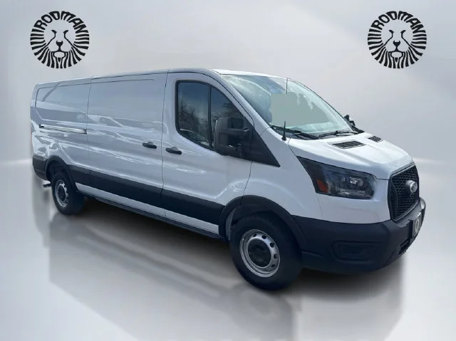 New 2025 Oxford White Ford Cargo Van image 3