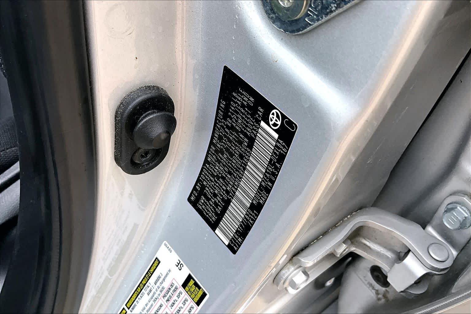 Certified Used 2024 Classic Silver Metallic Toyota LE image 33
