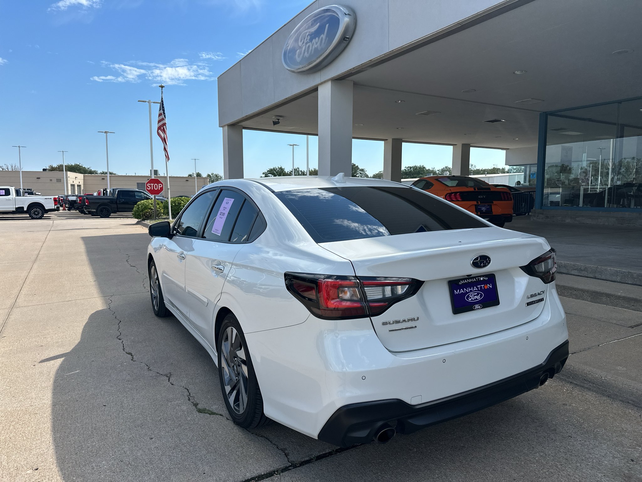 Used 2024 Crystal White Pearl Subaru Touring XT image 11
