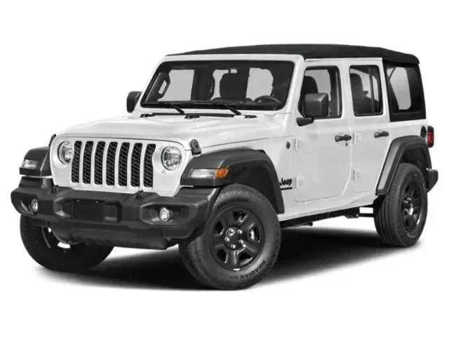 New 2026 Bright White Clearcoat Jeep  image 1