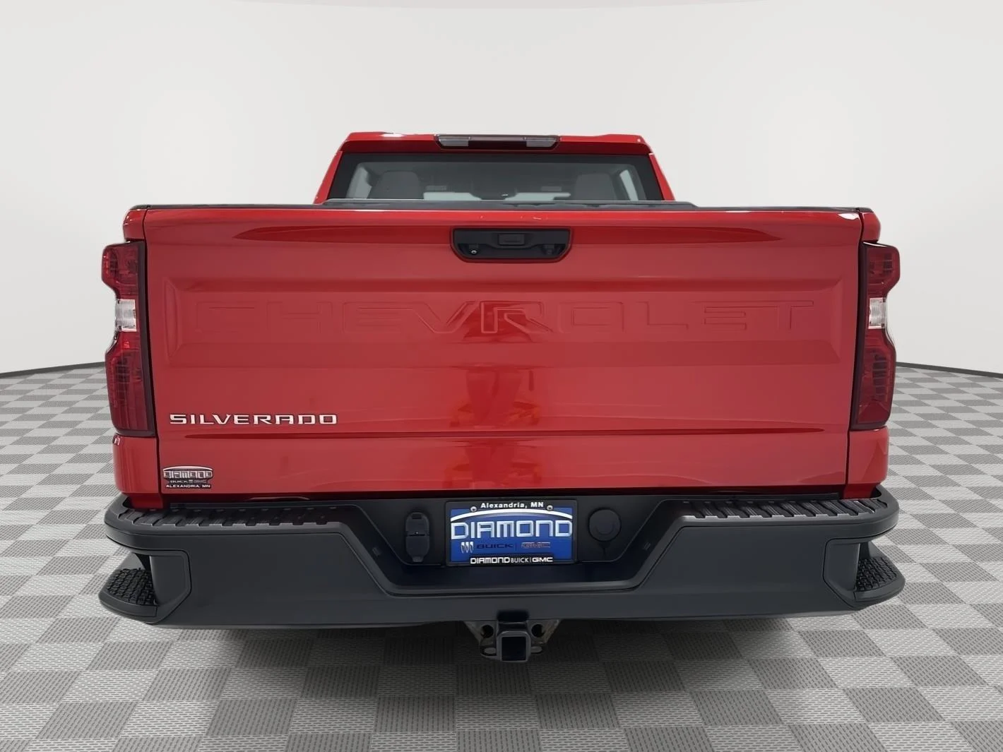 Used 2022 Red Hot Chevrolet Work Truck image 4