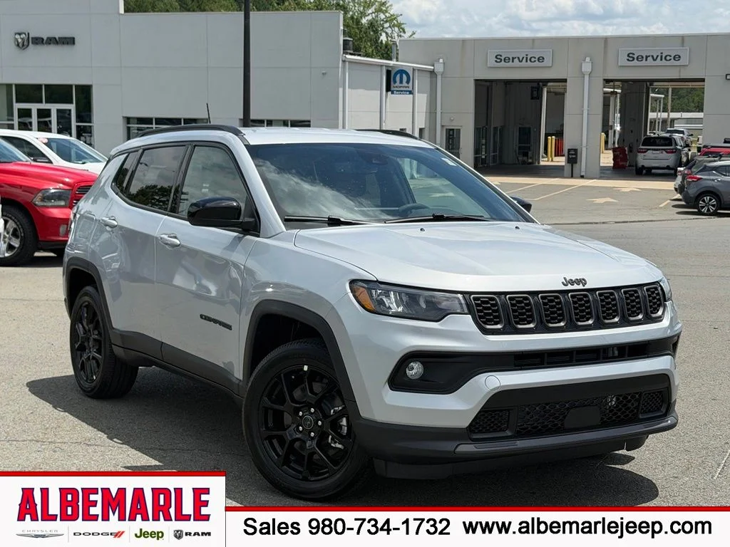 New 2026 Silver Jeep Latitude image 1