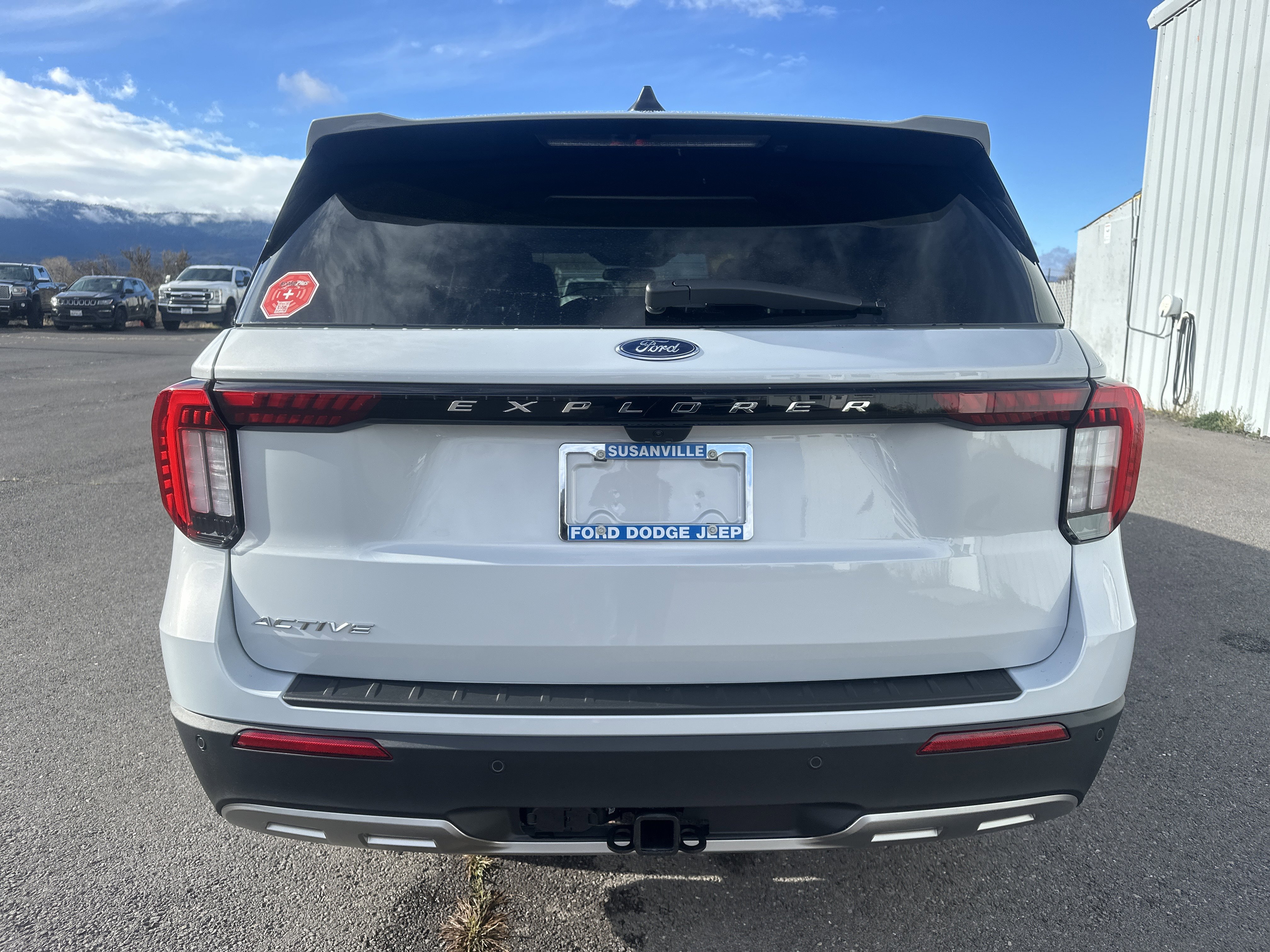 New 2026 Space White Metallic Ford Active image 4