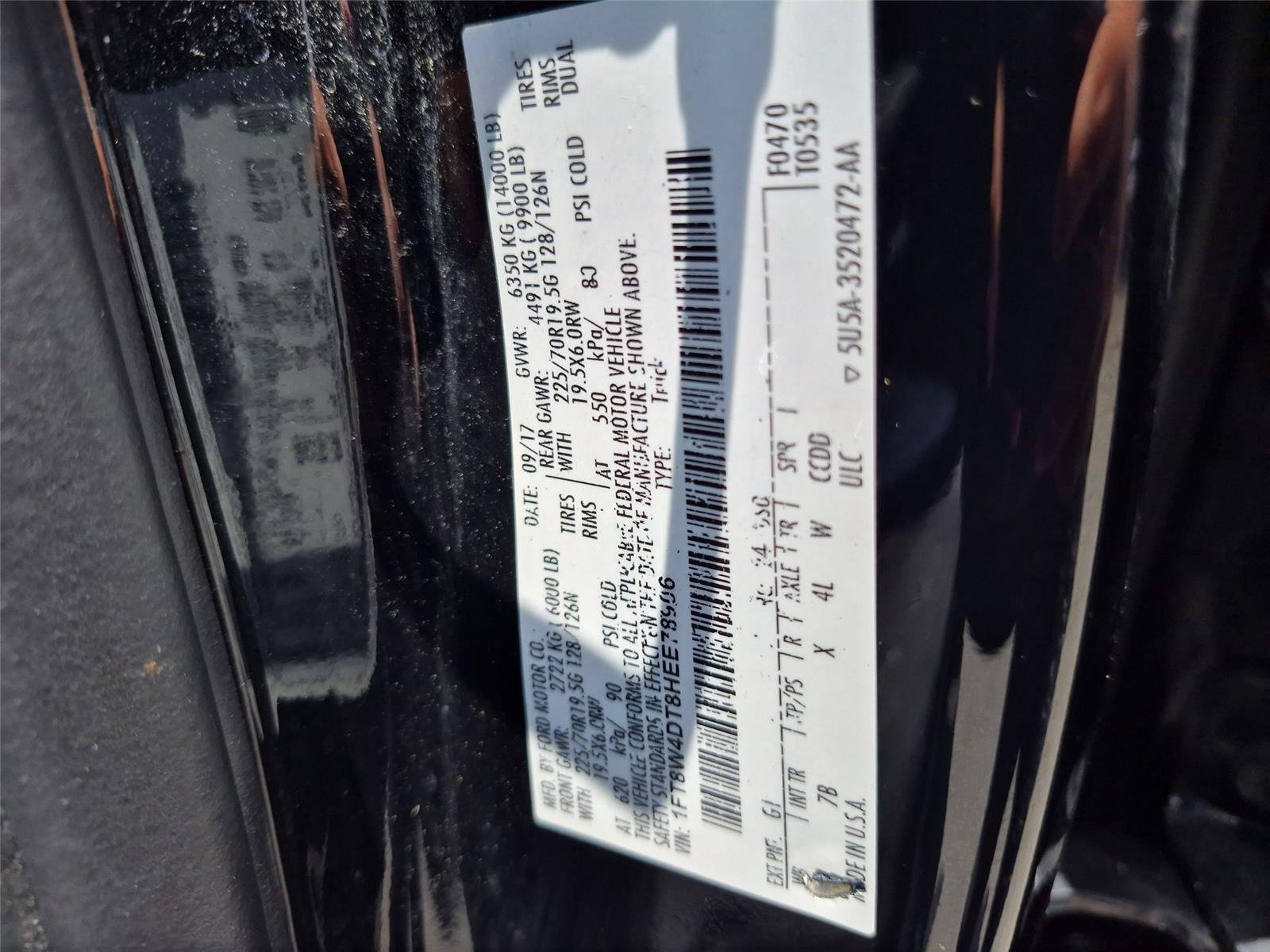 Used 2017 Shadow Black Ford Platinum image 38
