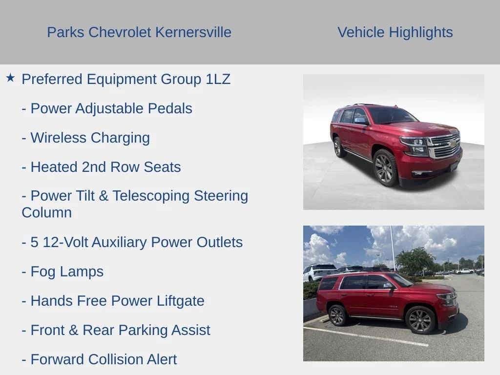 Used 2015 Red Chevrolet LTZ image 16