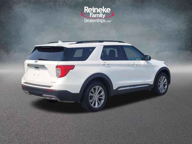 Used 2022 White Metallic Ford XLT image 5