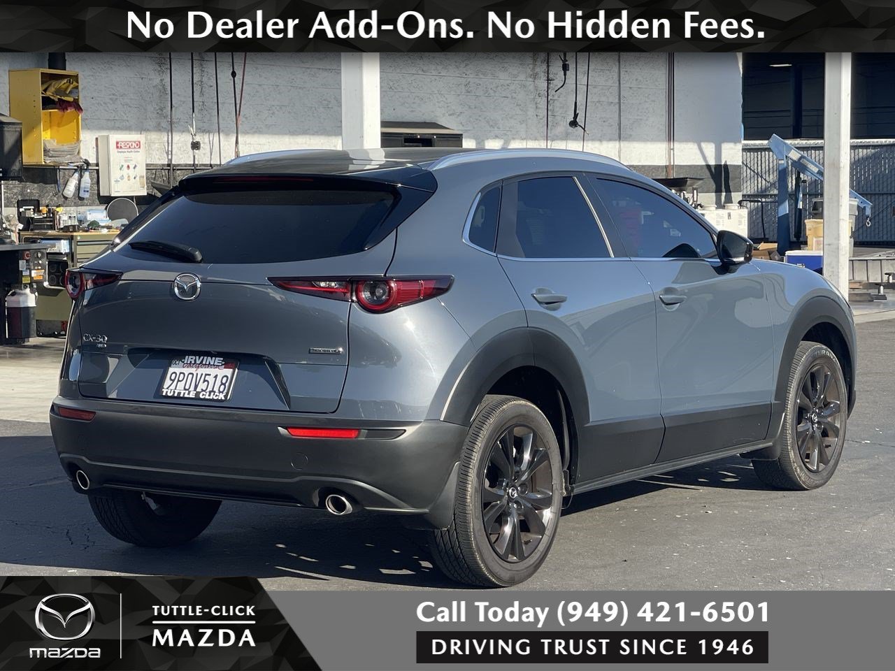 Used 2024 Polymetal Gray Metallic Mazda 2.5 S Carbon Edition image 5