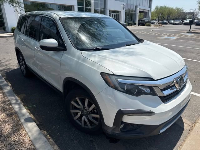 Used 2021 Platinum White Pearl Honda EX image 5