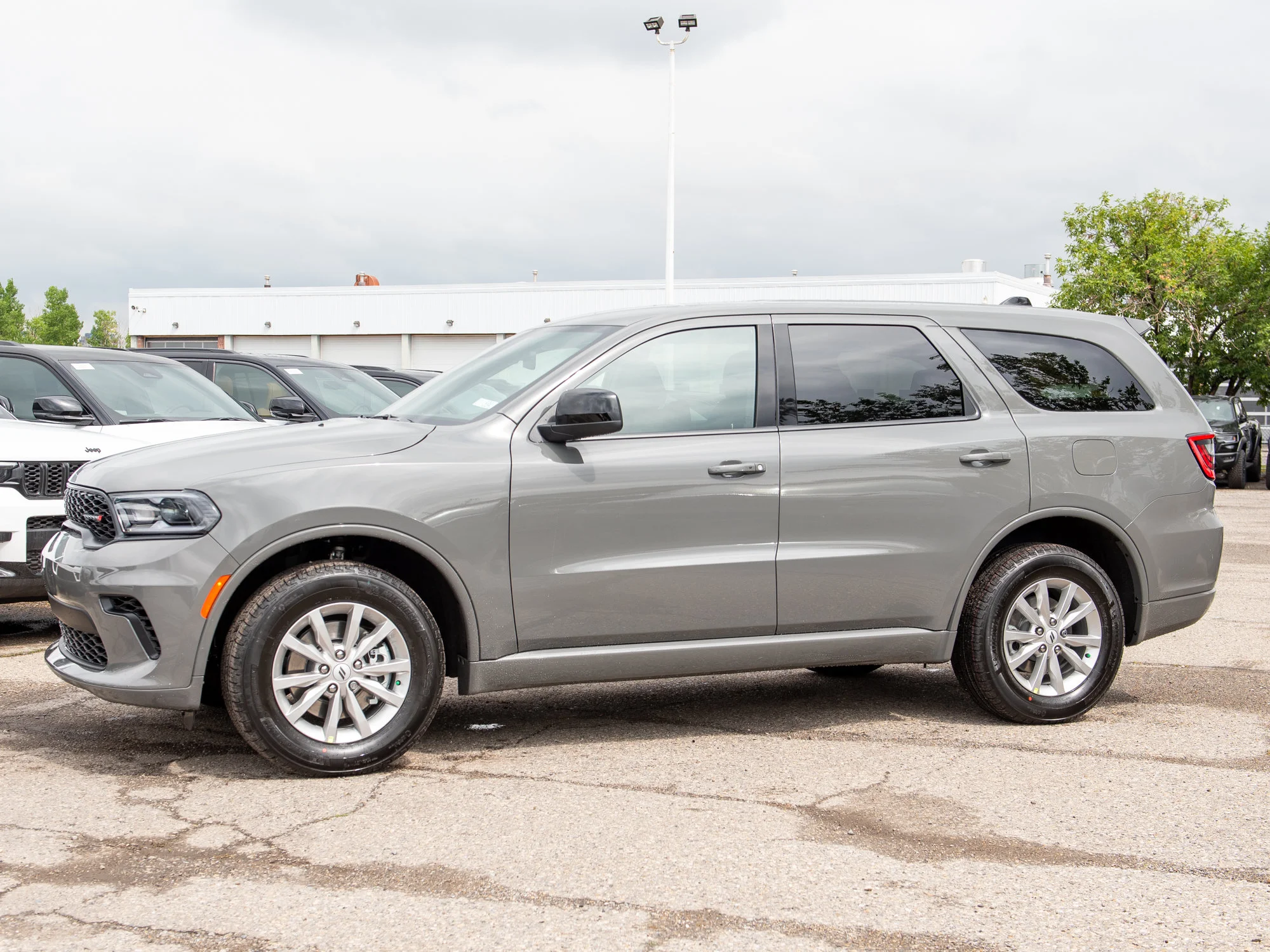 New 2026 Grey Dodge SXT* AWD, Heated Seats/Wheel, Remote Start, Navigation image 3