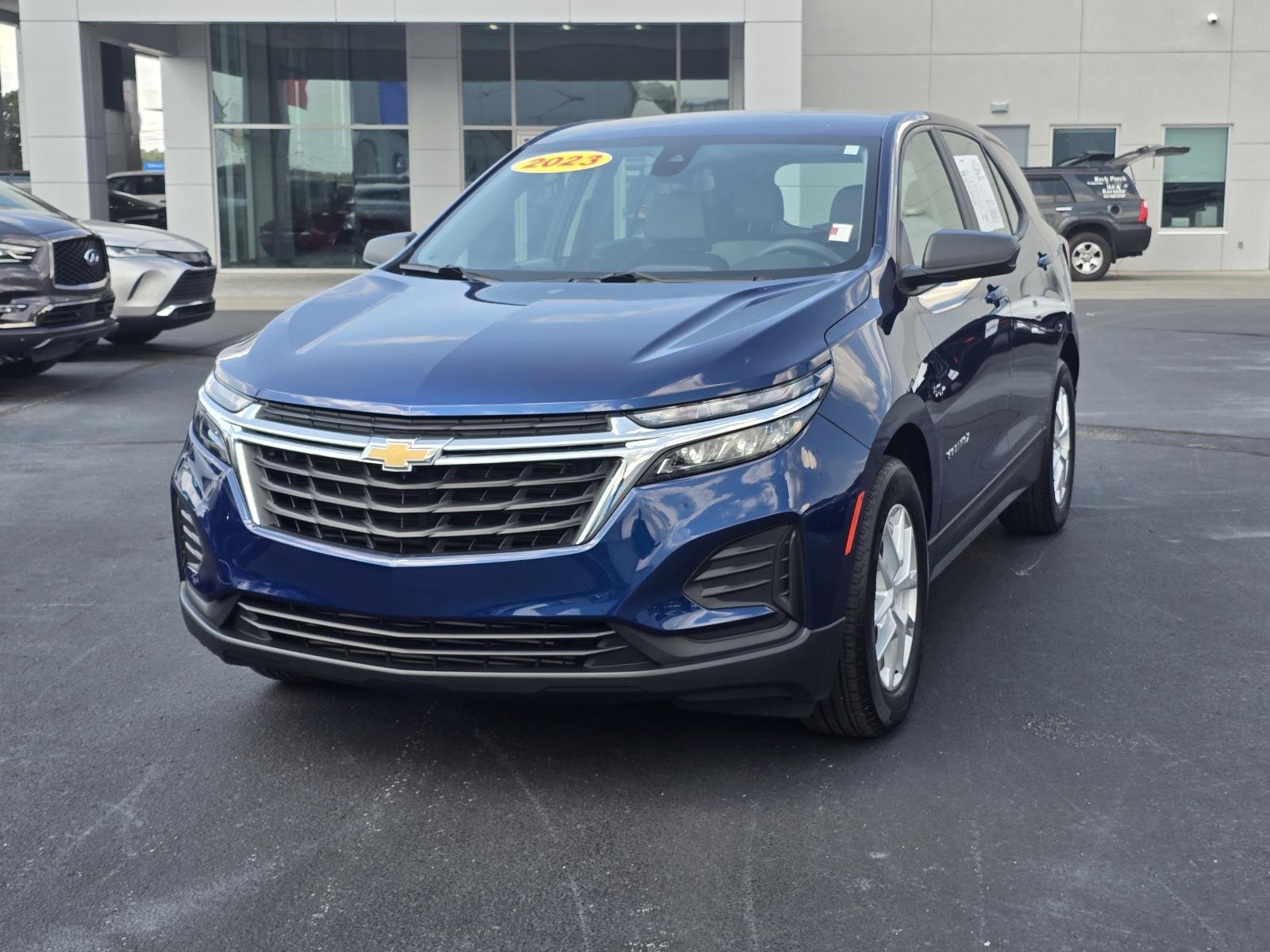 Used 2023 BLUE GLOW METALLIC Chevrolet LS image 3