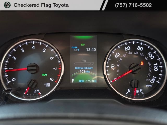 Used 2022 Magnetic Gray Metallic Toyota XLE image 13