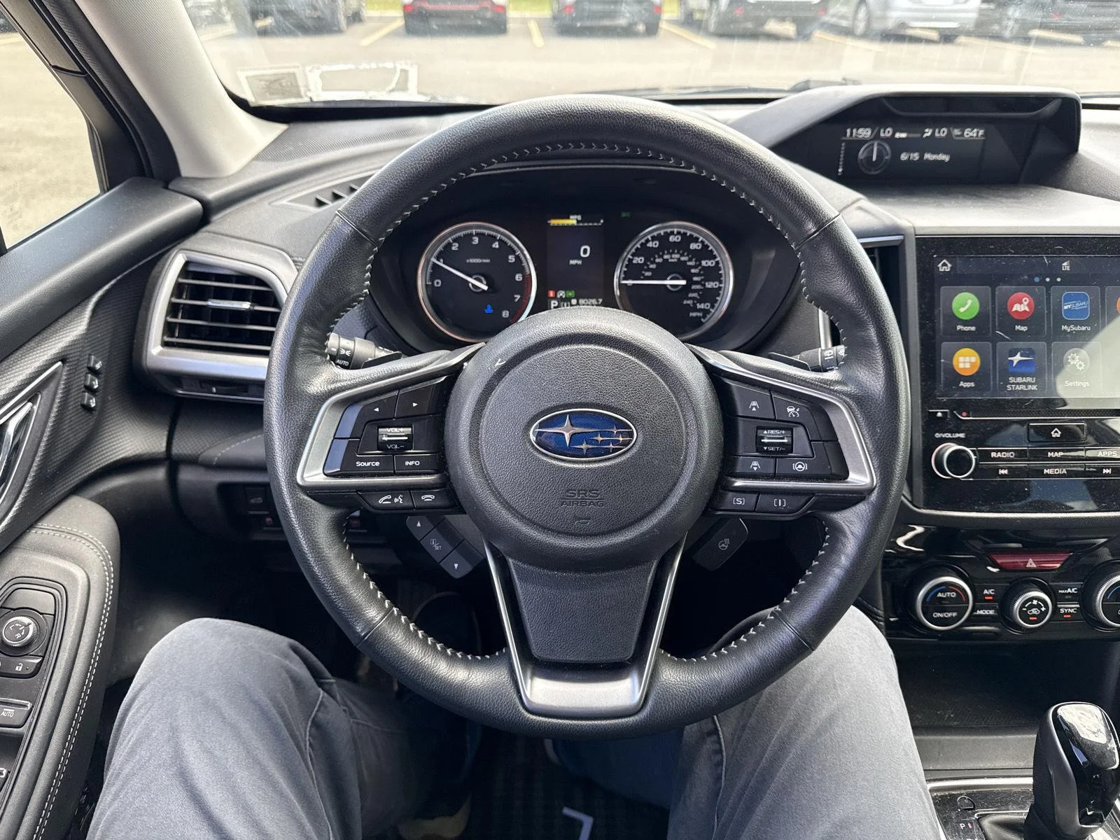 Used 2023 Crystal Black Silica Subaru Touring image 9