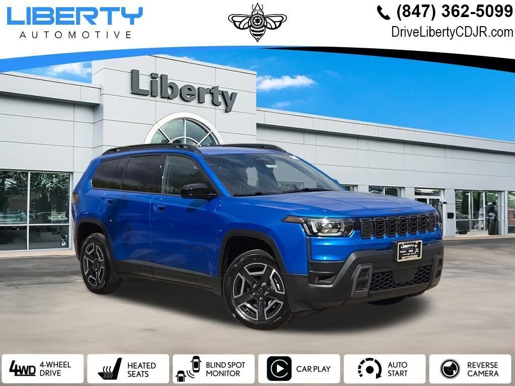 New 2026 Hydro Blue Pearl-Coat Exterior Paint Jeep Laredo image 1