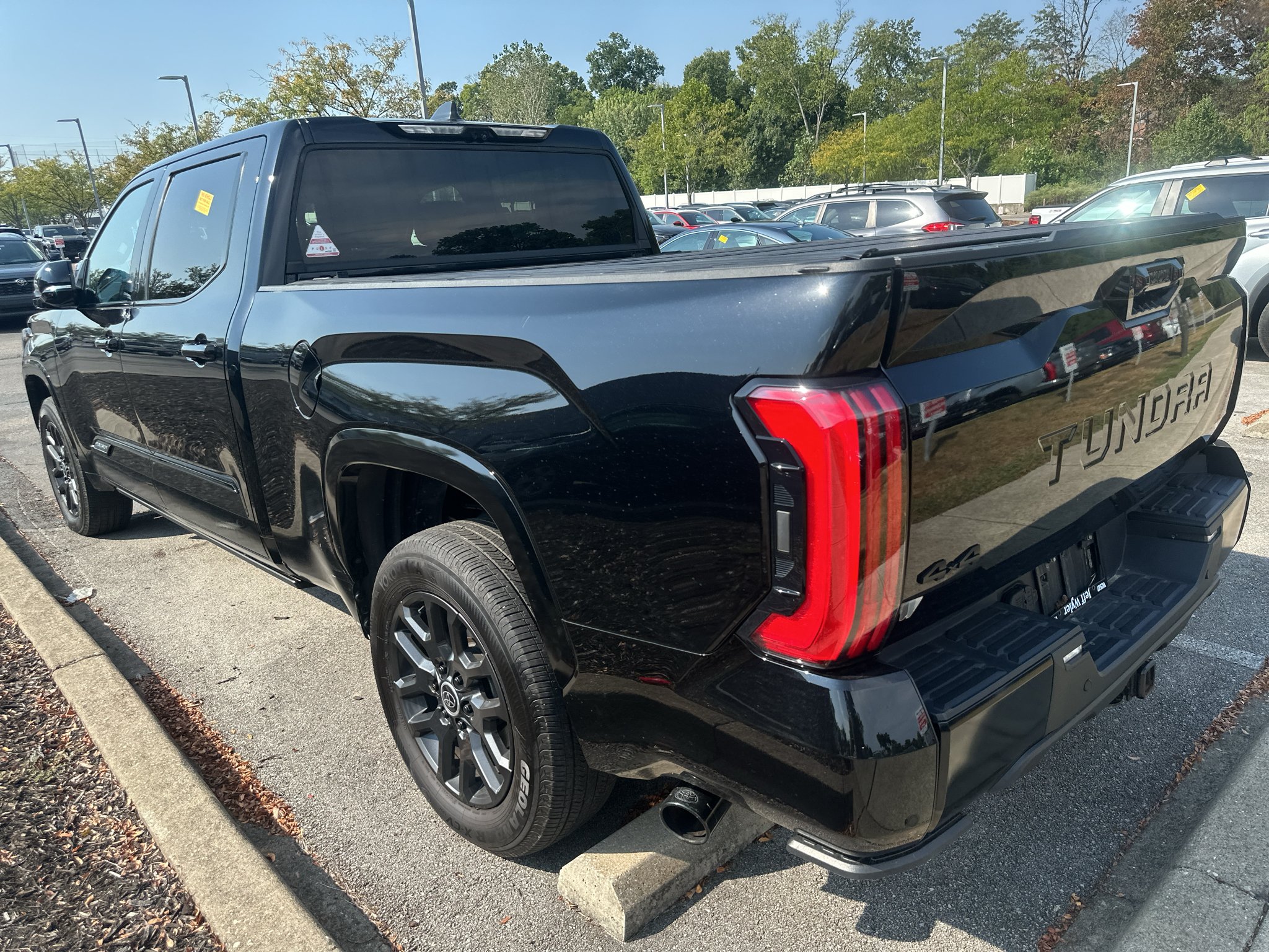 Used 2024 Midnight Black Metallic Toyota Platinum image 4