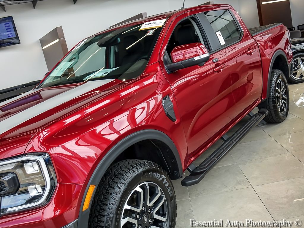 Certified Used 2025 Ruby Red Metallic Ford Lariat image 6