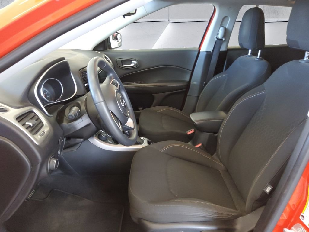 Used 2018 Orange Jeep Sport image 7