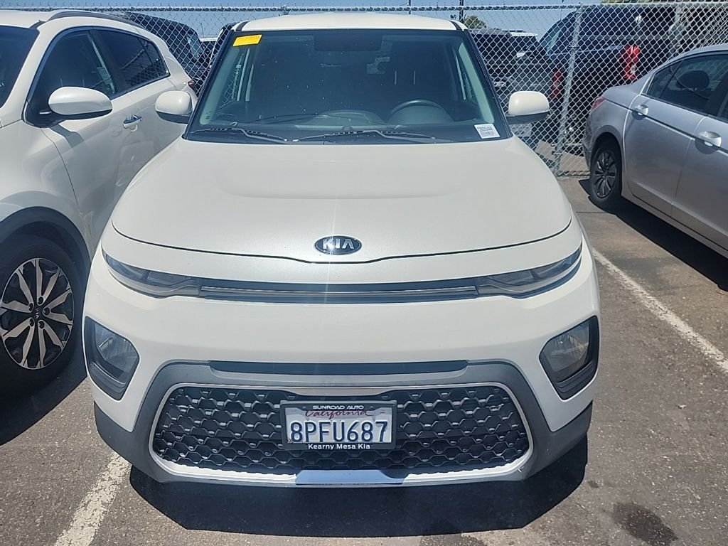 Used 2020 White Kia LX image 2