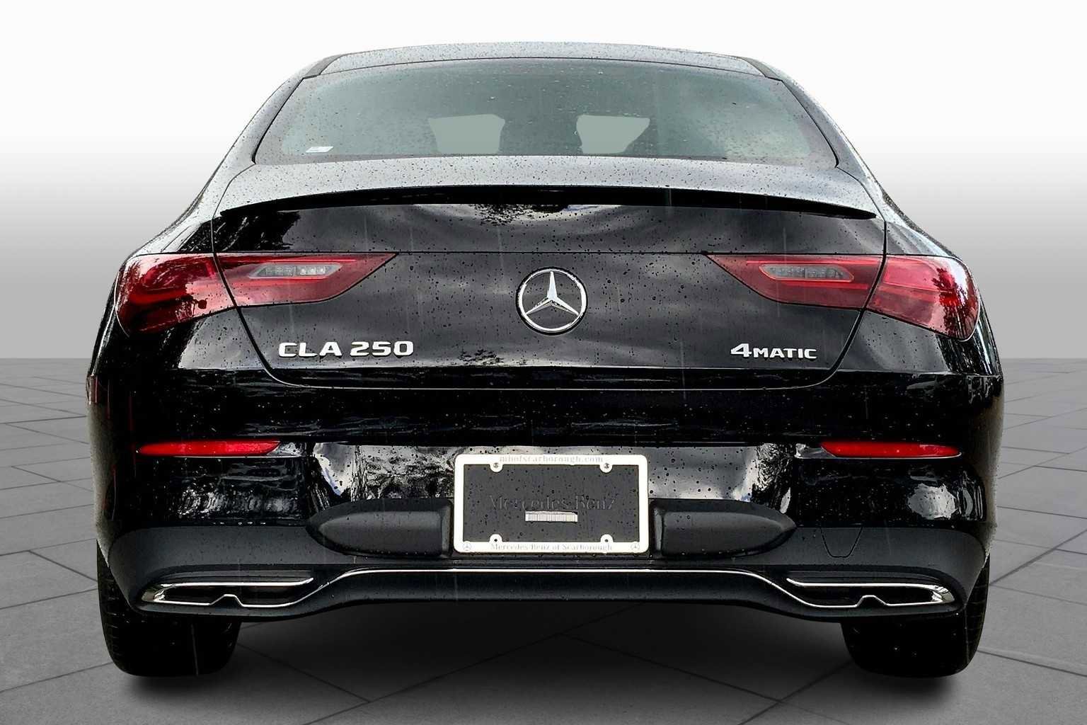 New 2026 Night Black Mercedes-Benz CLA 250 image 4