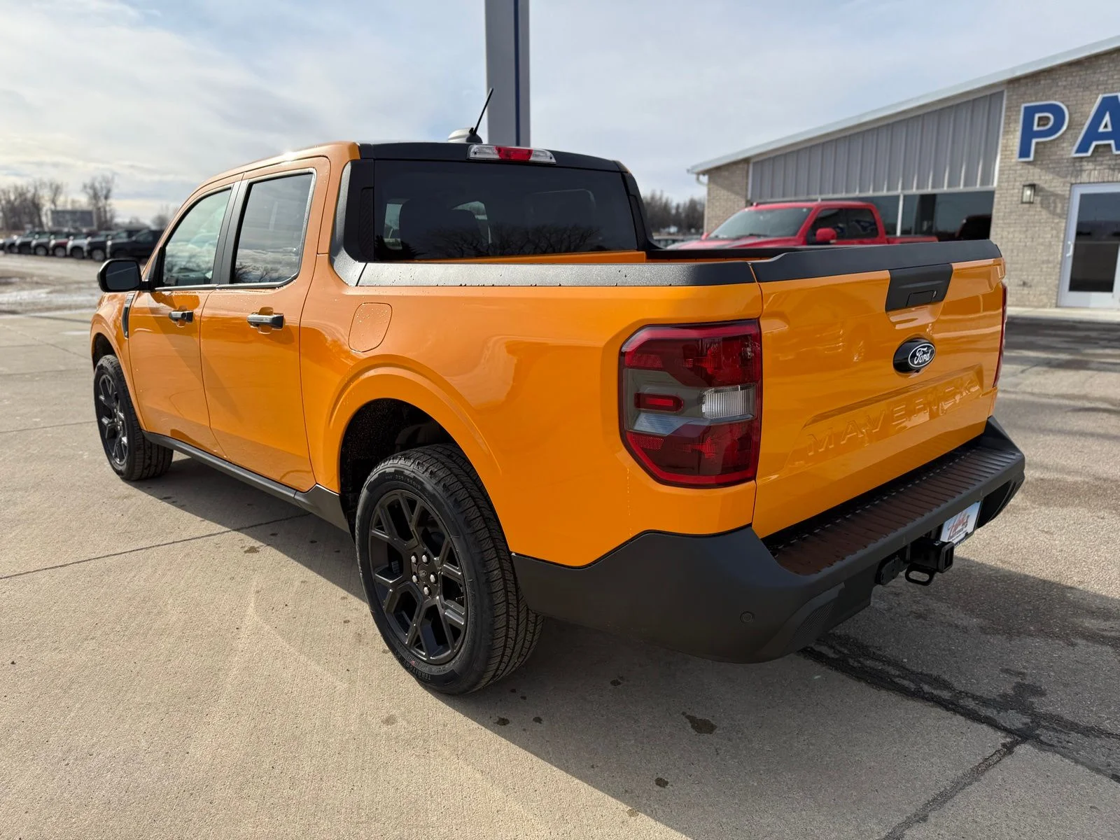 New 2026 Orange Ford XLT image 4