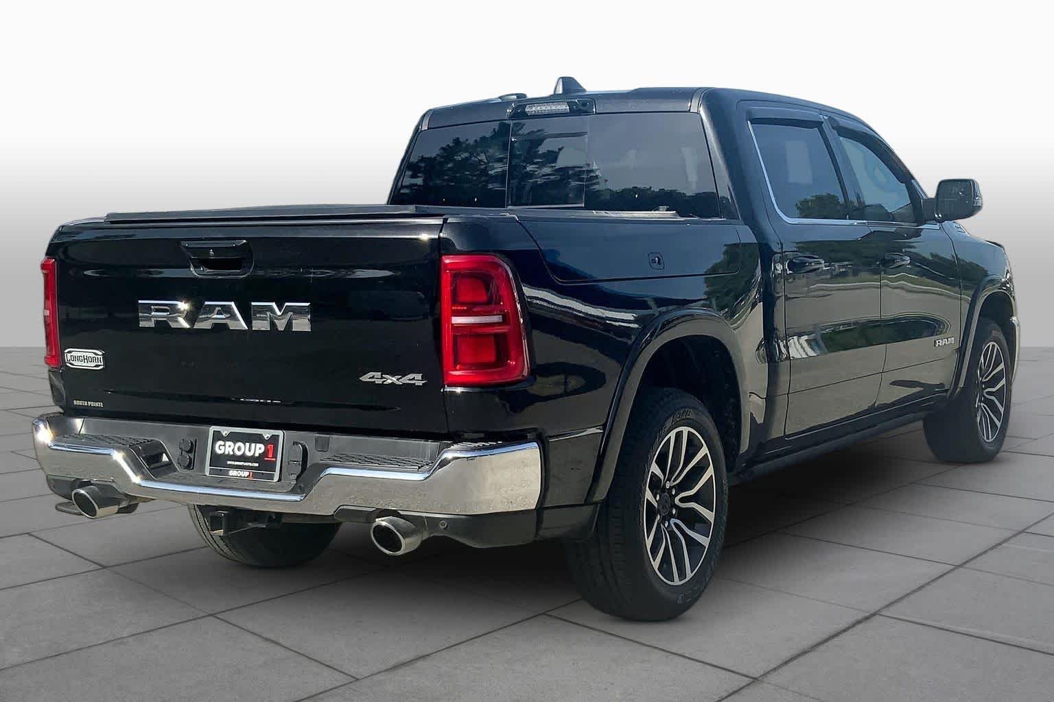 Used 2025 Diamond Black Crystal Pearlcoat Ram Longhorn image 13