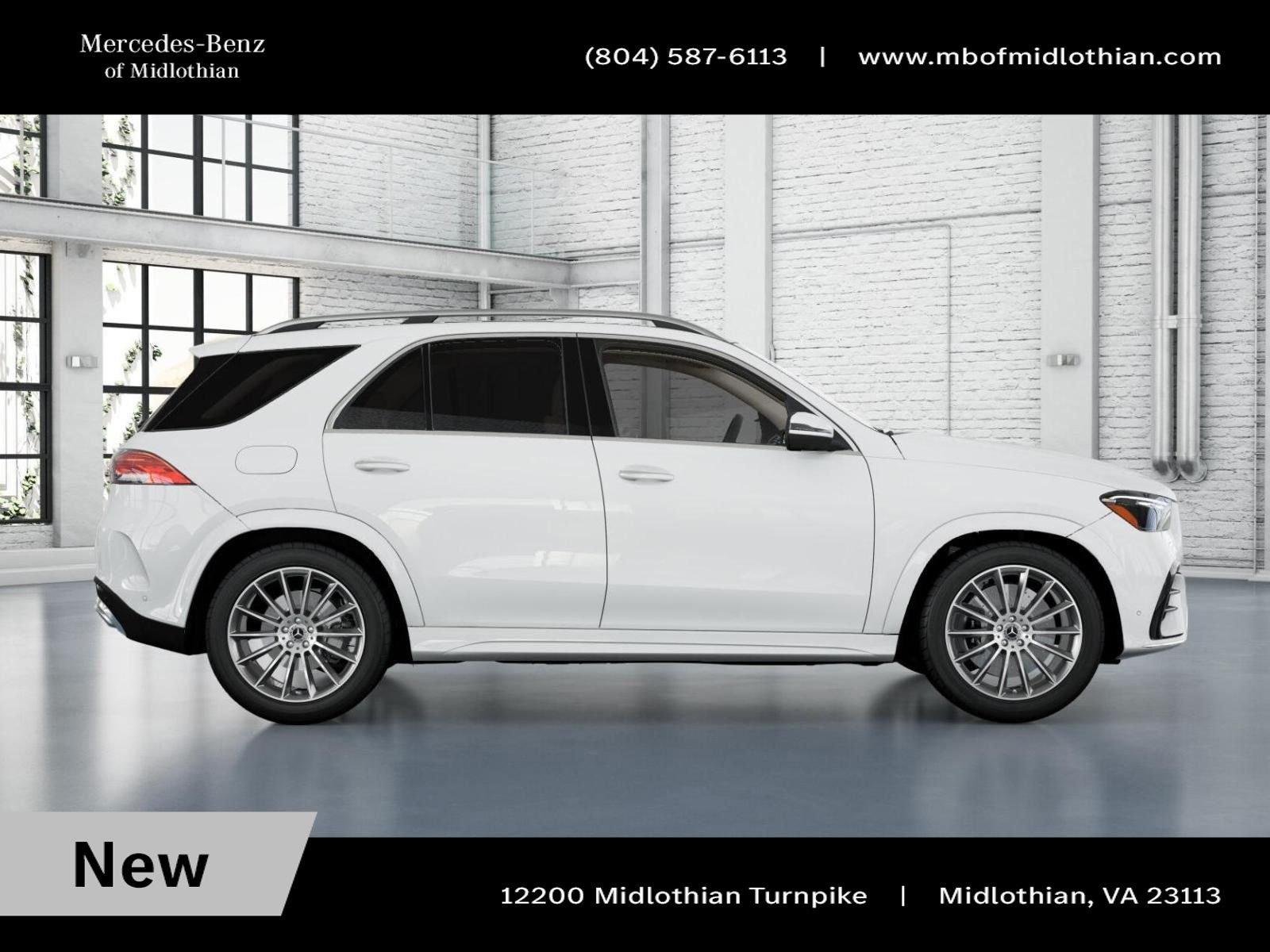 New 2026 Polar White Mercedes-Benz GLE 450 image 2