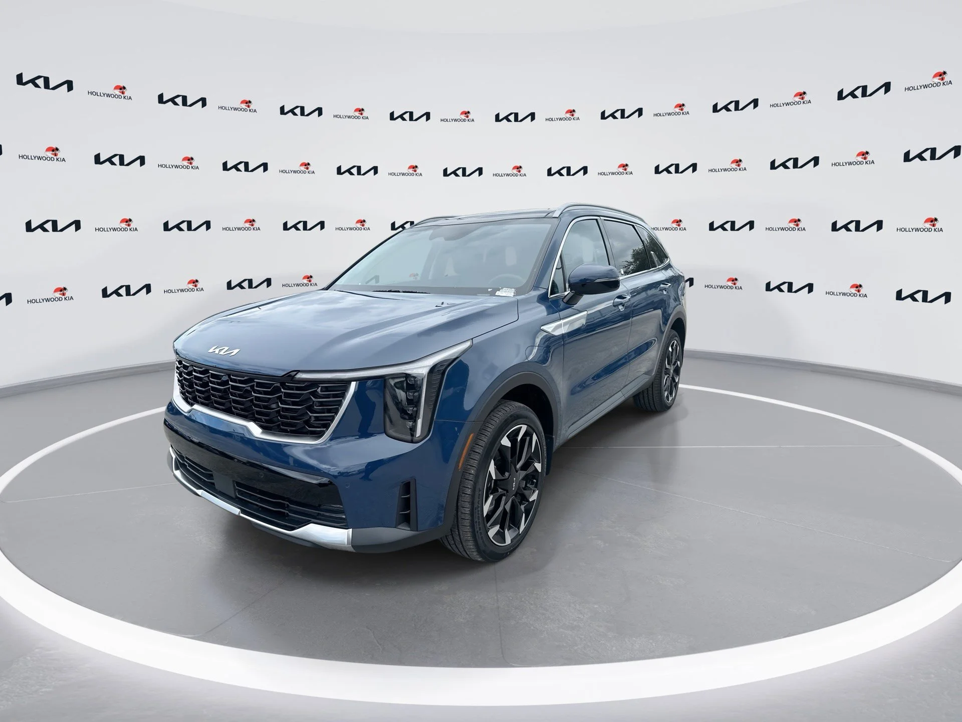 New 2025 Midnight Lake Blue Kia EX image 4