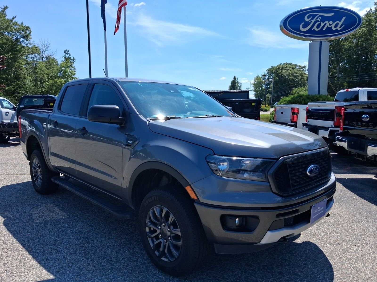 Certified Used 2022 Gray Ford XLT image 2