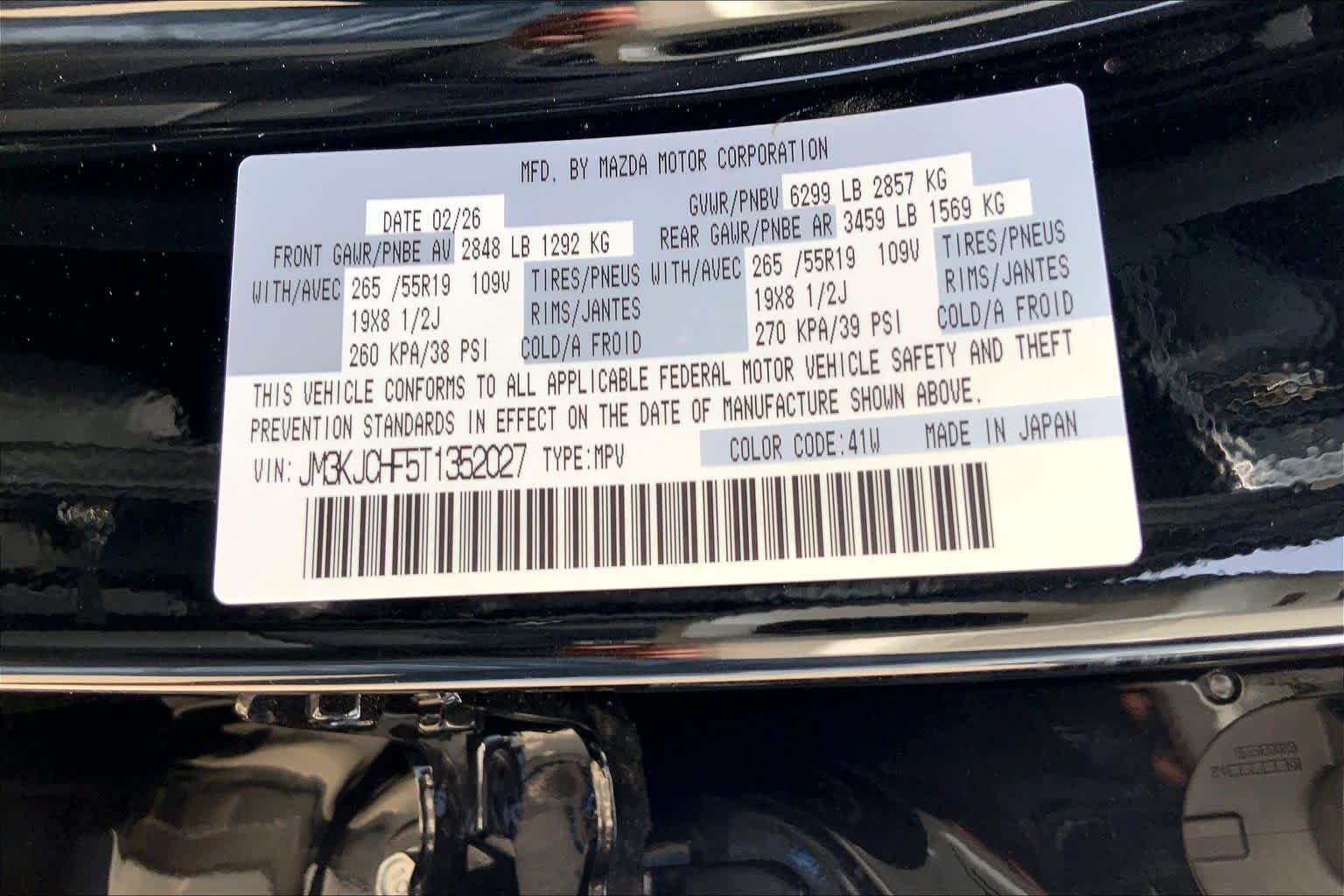 New 2026 Jet Black Mica Mazda SC Plus AWD image 21