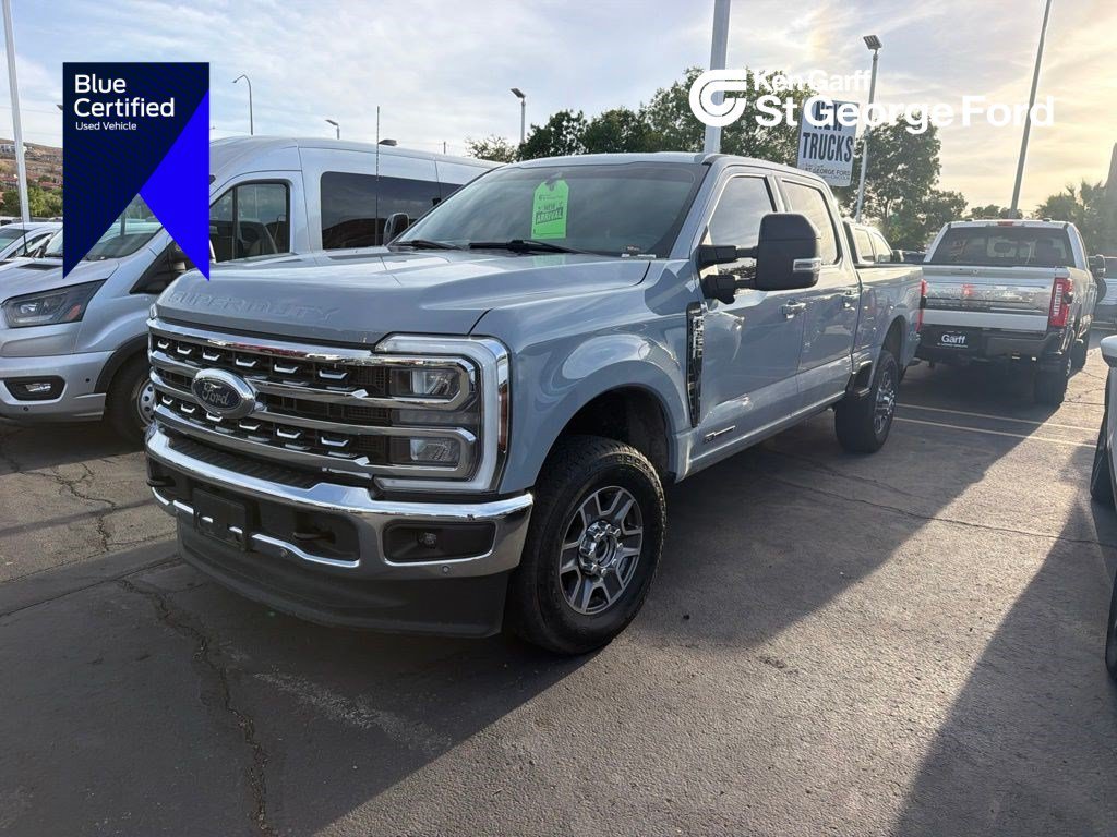 Used 2024 Blue Ford LARIAT image 1