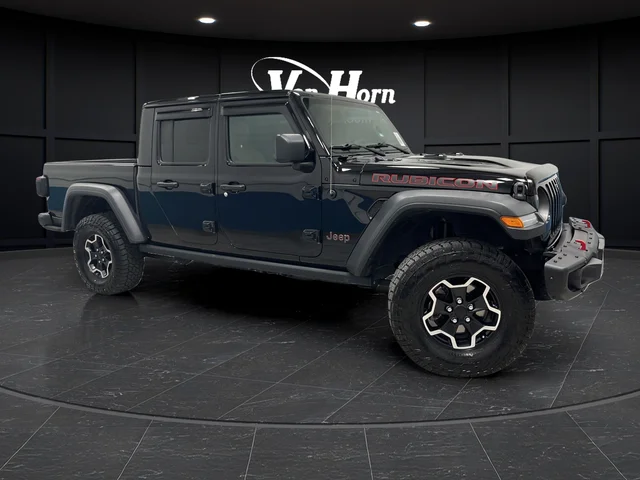 Used 2022 Black Clearcoat Jeep Rubicon image 1