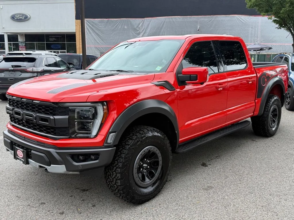 Certified Used 2021 Orange Metallic Ford Raptor image 4