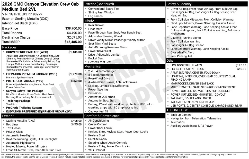 New 2026 Silver GMC Elevation image 46