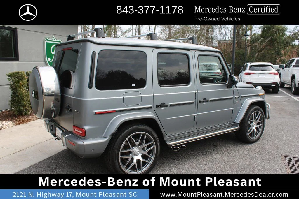 Certified Used 2023 MANUFAKTUR Platinum Magno Mercedes-AMG G 63 AMG® image 4