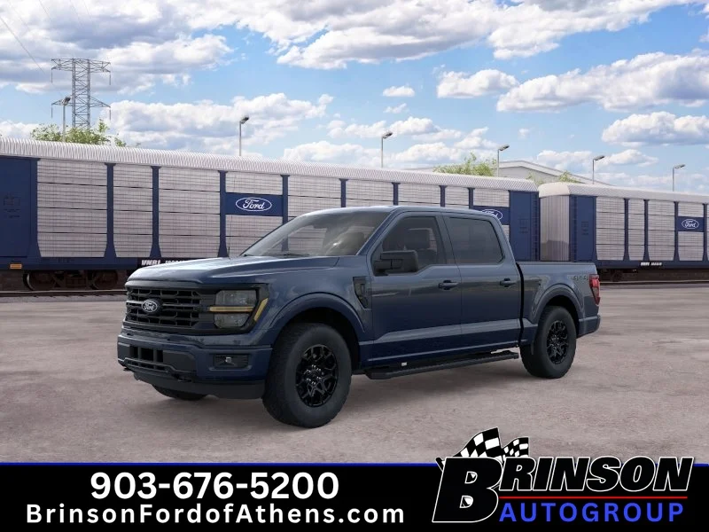 New 2026 Antimatter Blue Ford XLT image 1